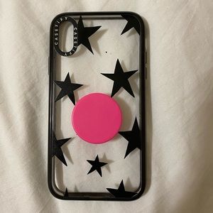 Star Casetify Case with Popsocket for IPhone XR